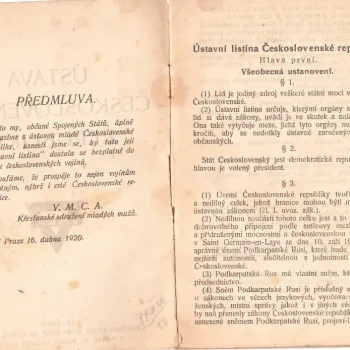 Ústava Československé republiky 1920
